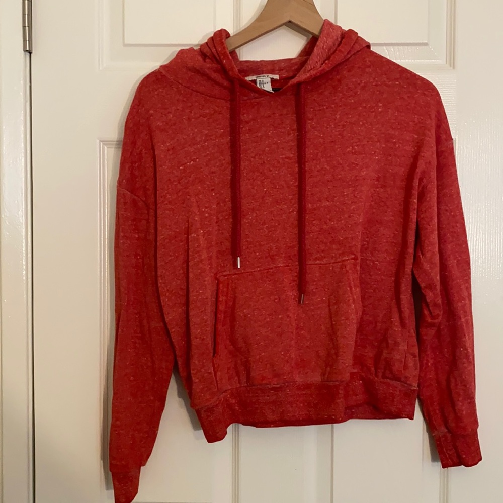 Pink hoodie